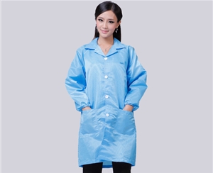 Vertical Strip ESD Lab Coat