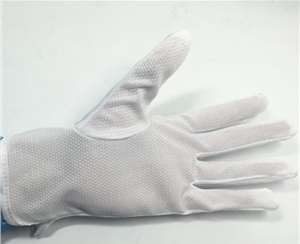 Gants ESD antidérapant, à point en PVC